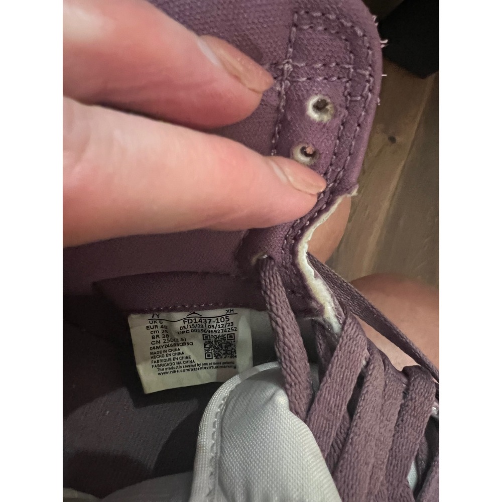 Nike Air Jordan 1 Retro High OG Mauve White FD1437-105 Womens 7.5 - Picture 5 of 6